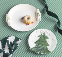 White Christmas Platter Set
