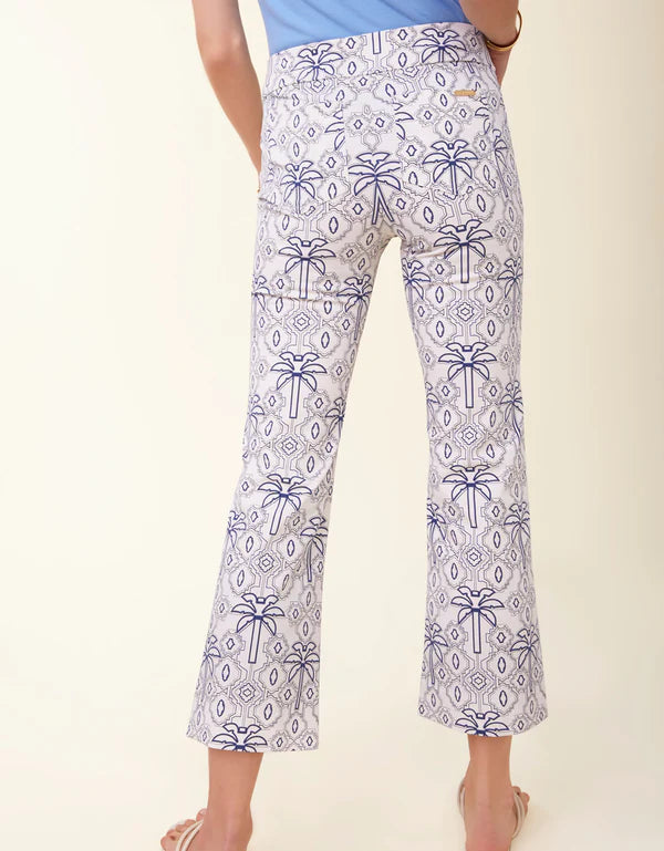 Maren Kick Flare Pant Ogeechee Palm Geo