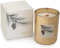 Siberian Fir Gold Wood Wick Candle in Gift Box