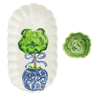 Topiary Tray Tidbit Set