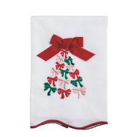 Scallop Embroidered Towel