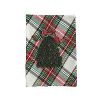 Velvet Wreath Appliqué Towel