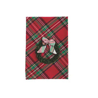 Velvet Wreath Appliqué Towel