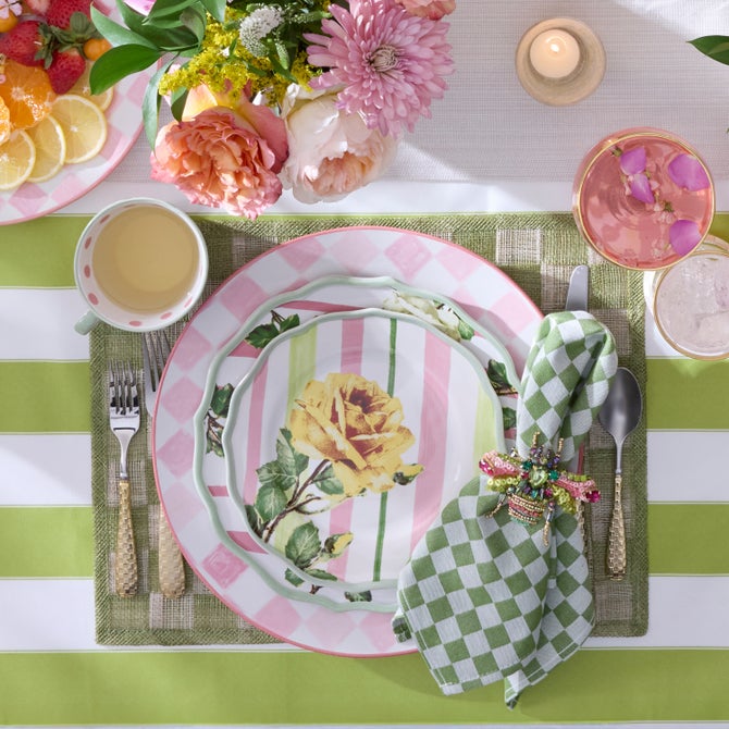 Garden Gala Salad Plate