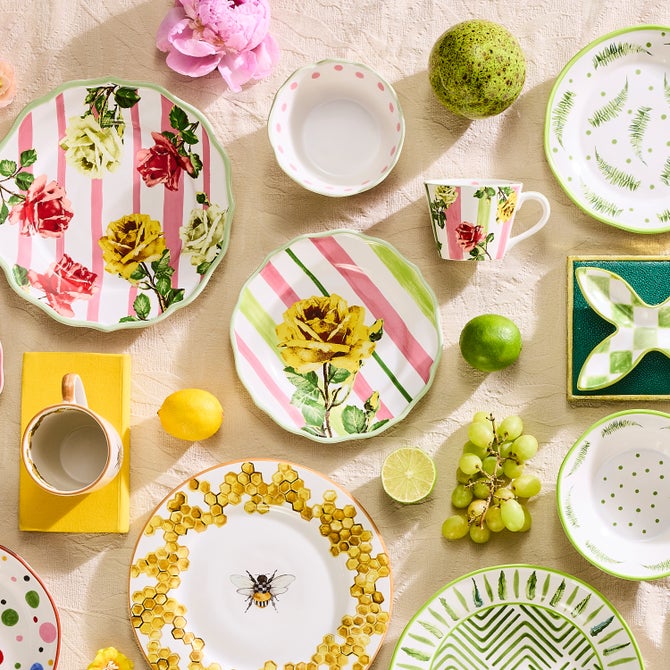 Garden Gala Salad Plate