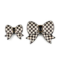 Courtly Bow Trinket Dishes, Set Of 2