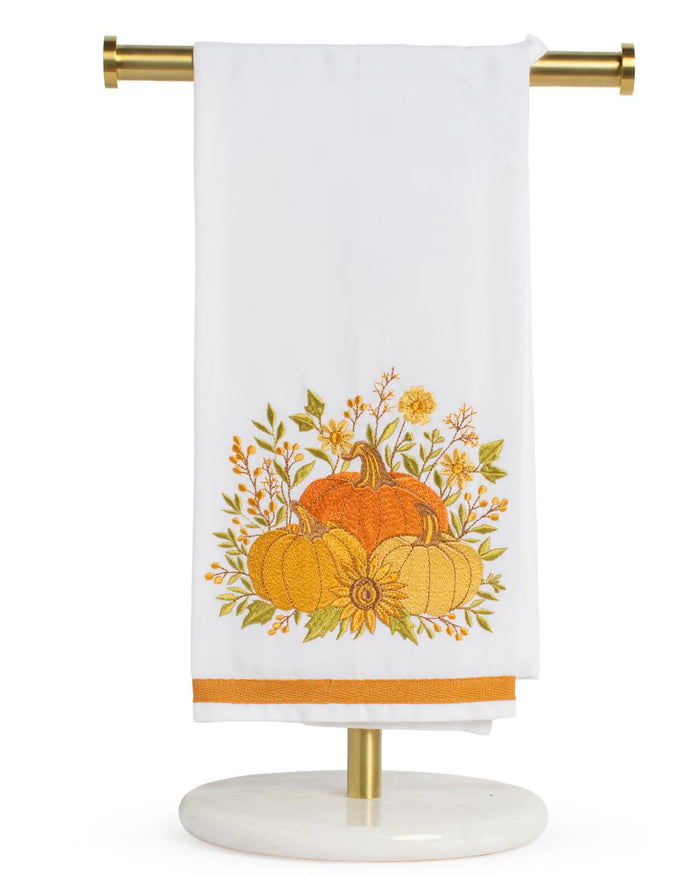 Harvest Pumpkin Hand Towel