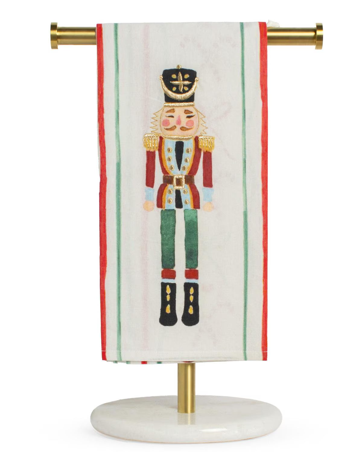 Merry Nutcracker Hand Towel