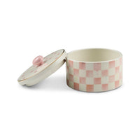 Rosy Check Trinket Box