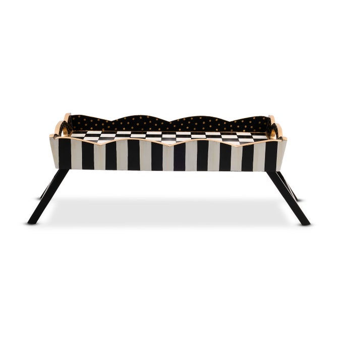 Courtly Check Breakfast Tray