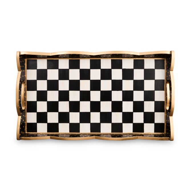 Courtly Check Breakfast Tray