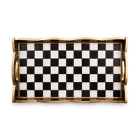 Courtly Check Breakfast Tray