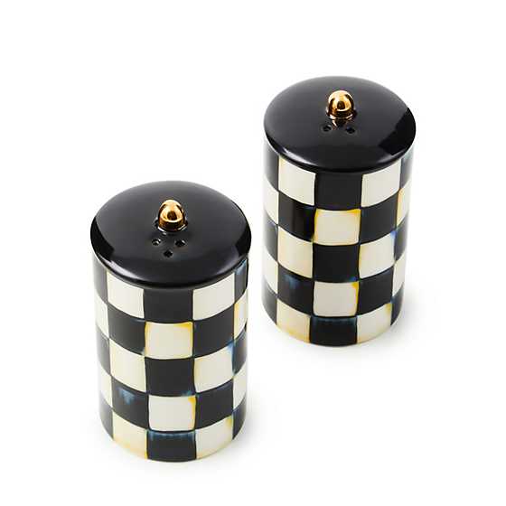 Courtly Check Farmhouse Salt & Pepper Set