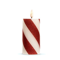 RED STRIPE CANDLE