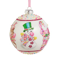 5" Bubblegum Blowin' Ball Ornament
