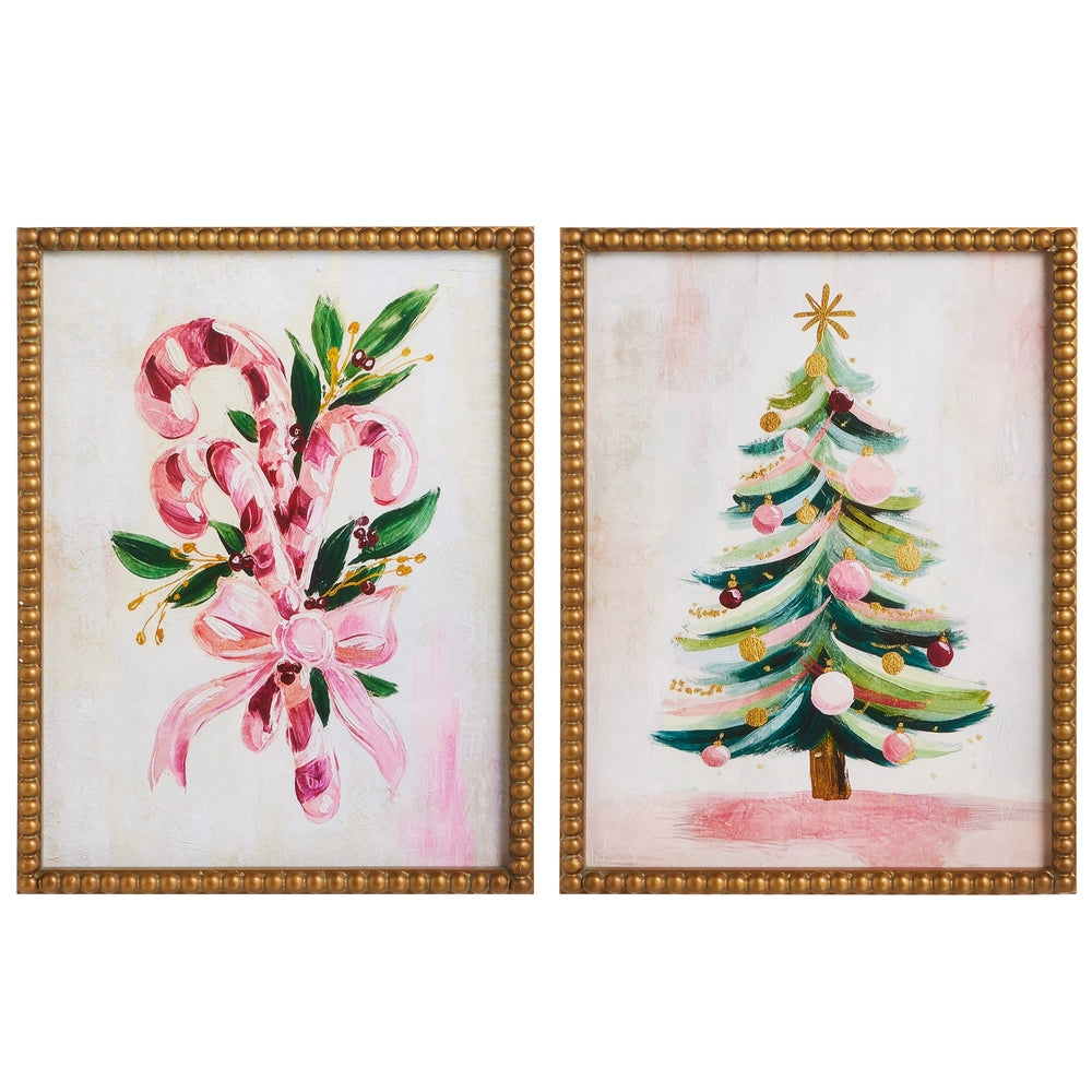 21" Sugar and Spice Holiday Wall Art
