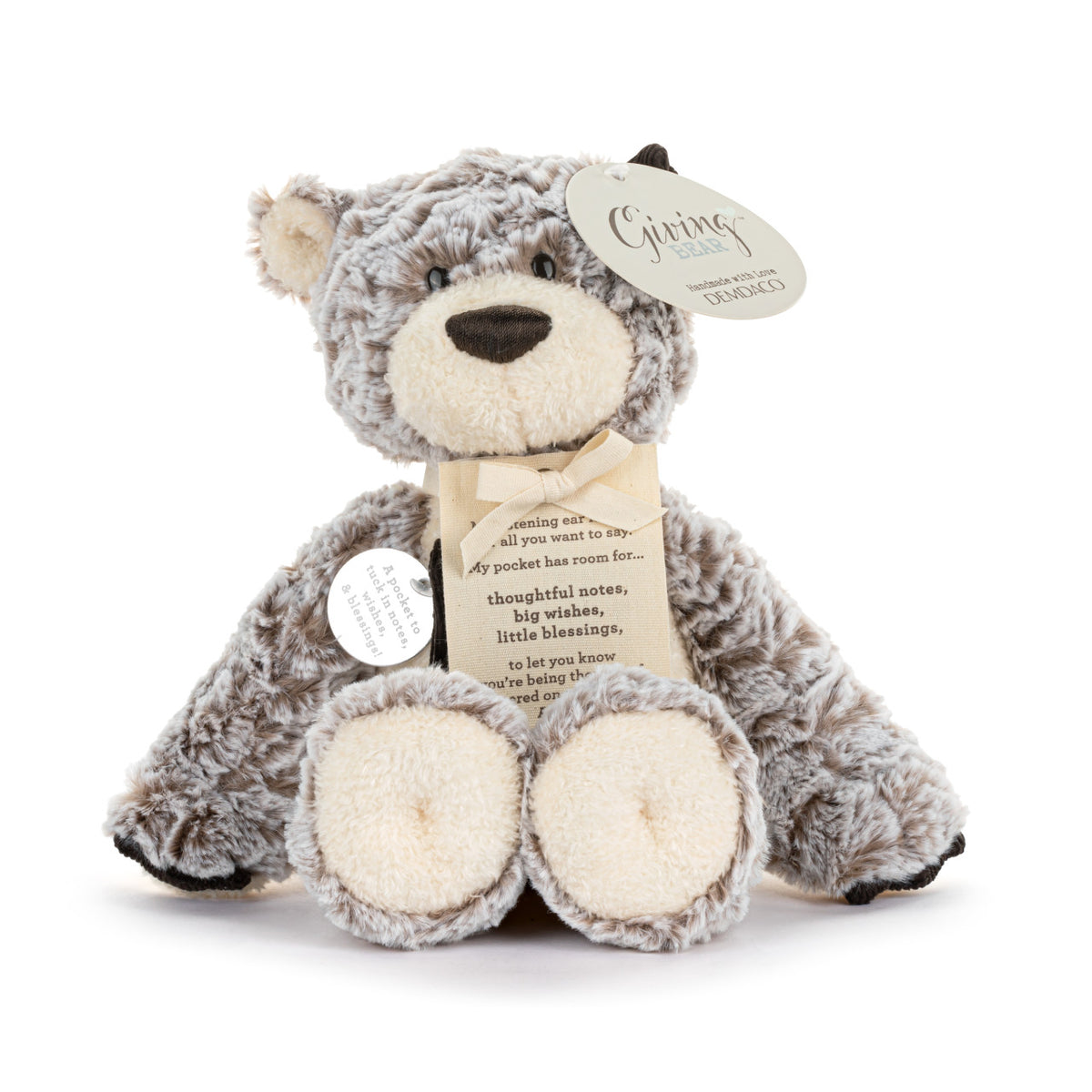 Blessings to You Brown Giving Bear - 11in