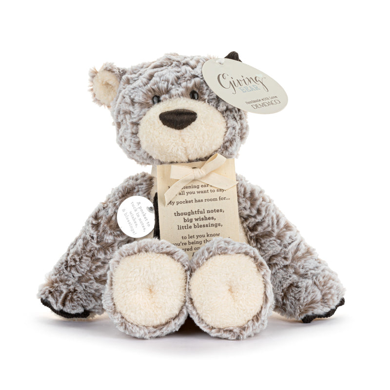 Blessings to You Brown Giving Bear - 11in
