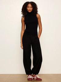 Micro Balloon Pant Black