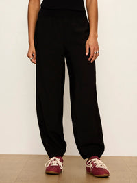 Micro Balloon Pant Black