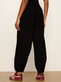 Micro Balloon Pant Black