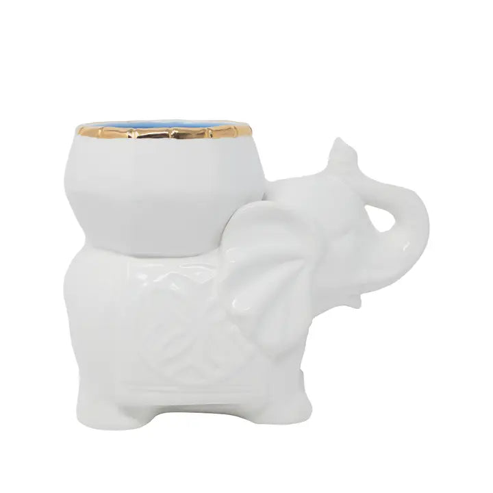 Ceramic Cachepot, Coconut