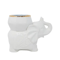 Ceramic Cachepot, Coconut