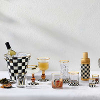 Courtly Check Shot Glass