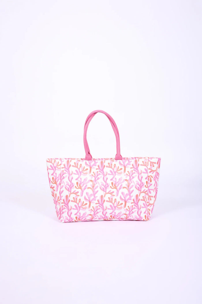 Talia Printed Tote Bag