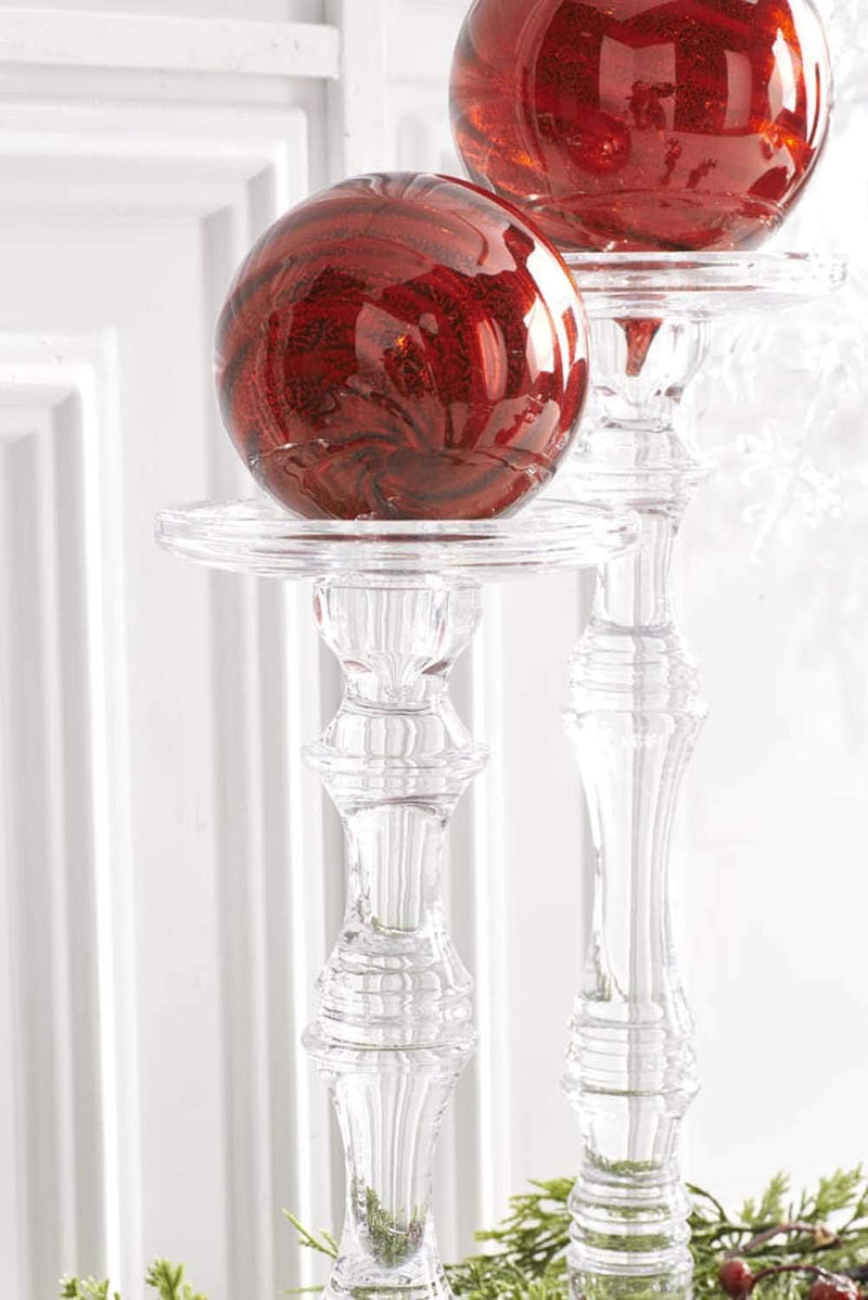 Glass Candle Holder