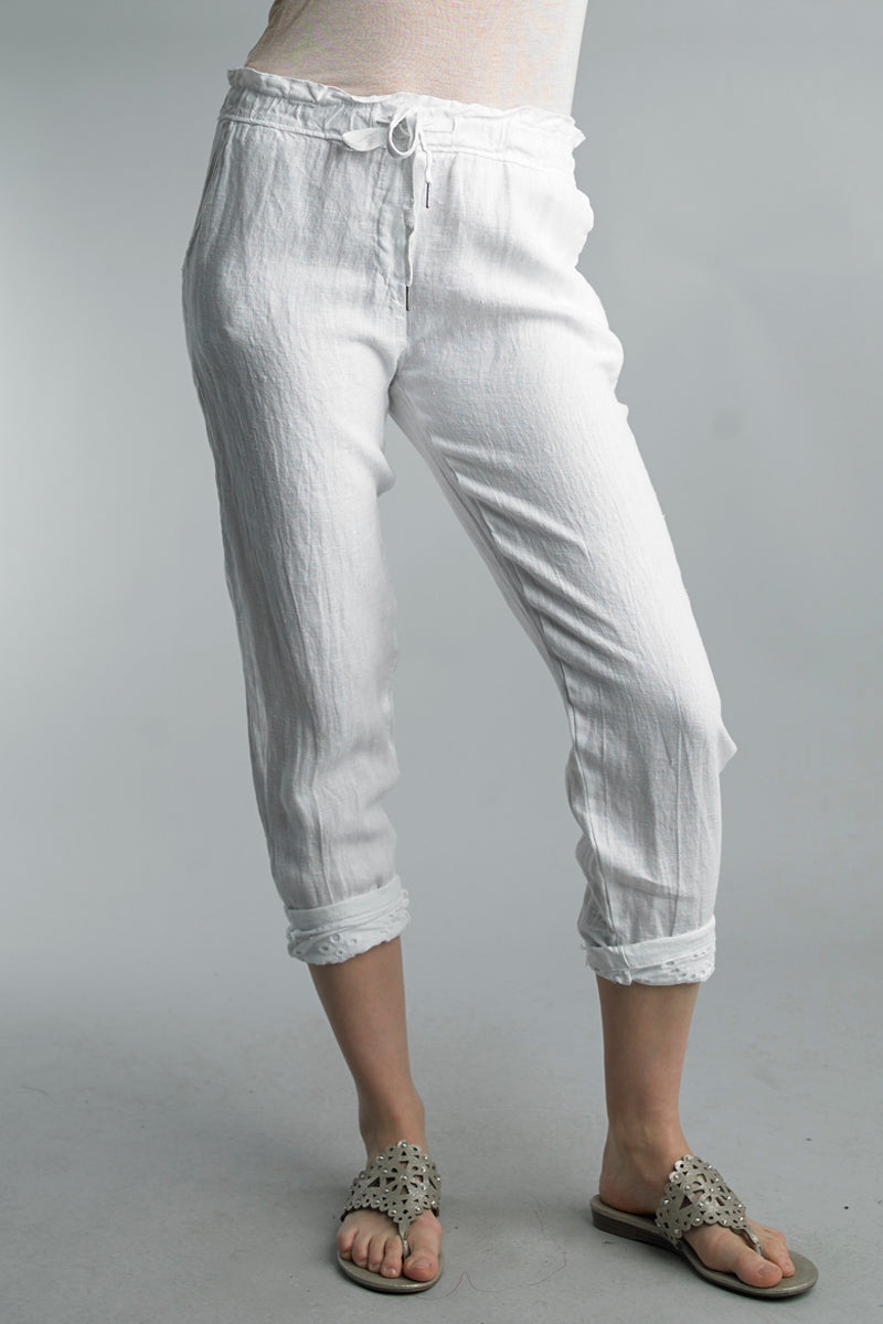 Linen Jogger Pants