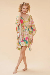 Beach Cover Up - Tropical Flora & Fauna, Coconut