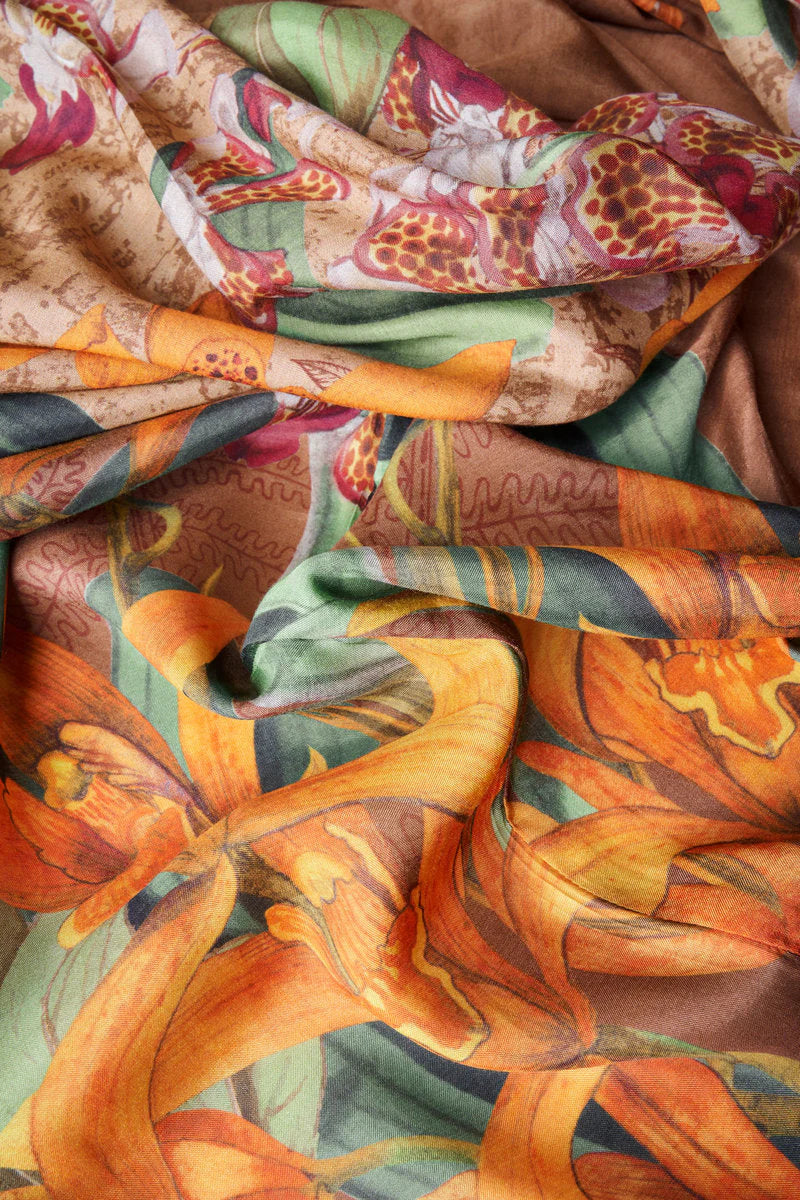 Botany Bliss in Taupe Kimono Jacket