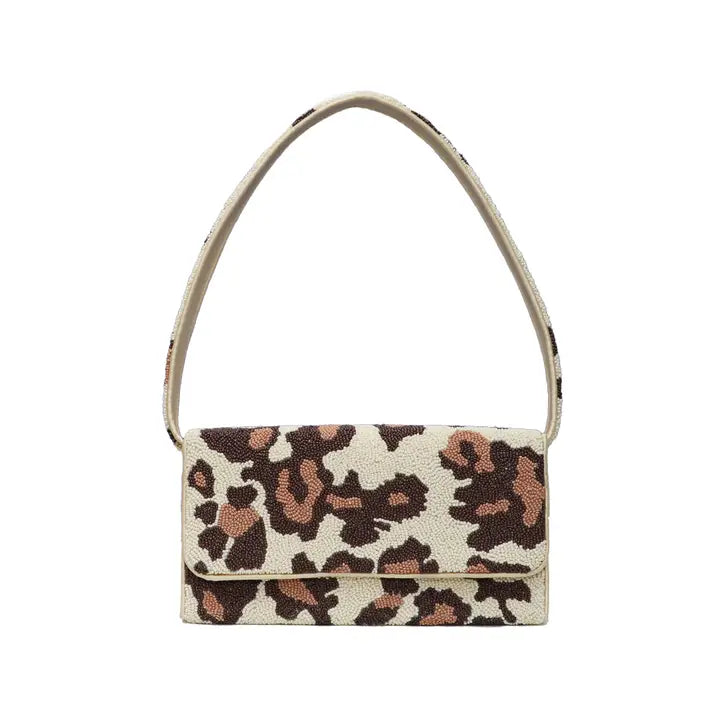 Buttercream/Coco Brown Short Shoulder Bag