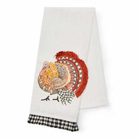 Turkey Applique Dish Towel