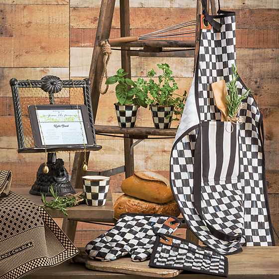 Courtly Check Bistro Oven Mitt