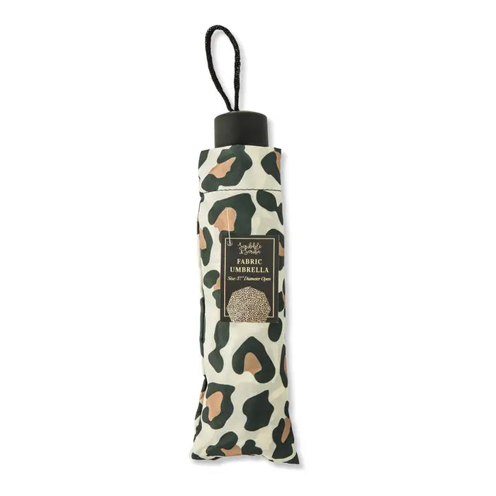 Umbrella with Storage Bag - Leopard