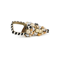 Glam Up Beaded Tree Napkin Rings, Set of 4