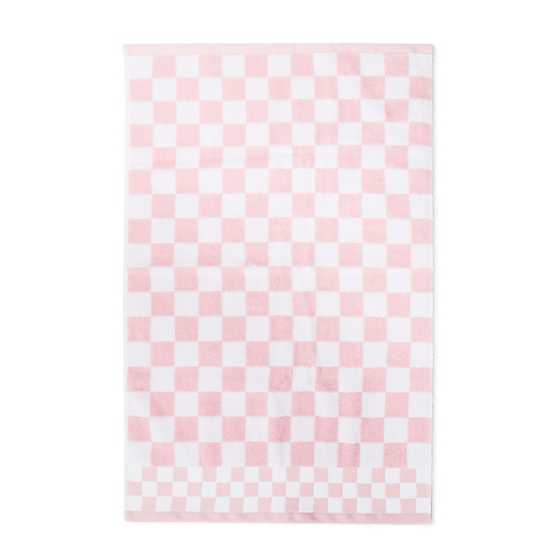 Rosy Check Hand Towel