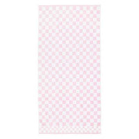 Rosy Check Bath Towel