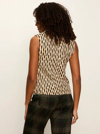 Soft Printed Shell Sweater