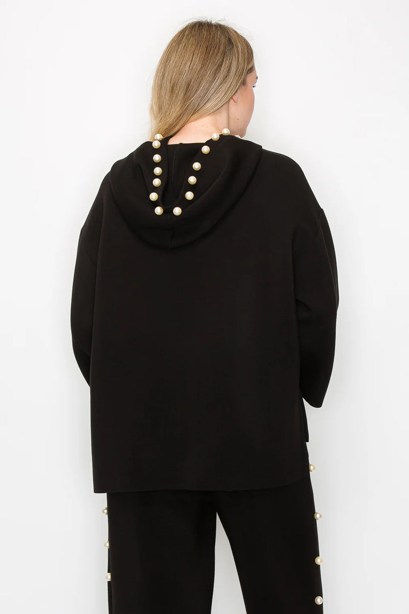 Francine French Scuba Pearl Hoodie Rosegate