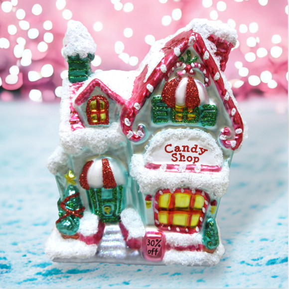 Santa's Candy Shop House Orn