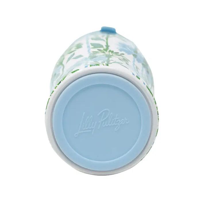 Stainless Steel Tumbler with Straw, Swayin in the Breeze
