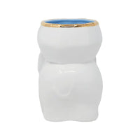 Ceramic Cachepot, Coconut