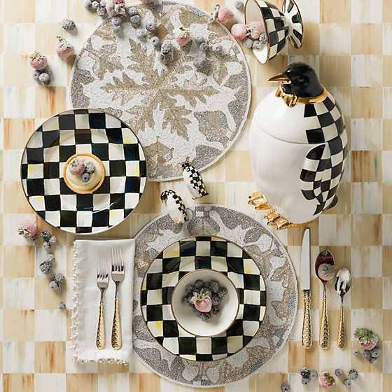 Courtly Check Dinner Plate