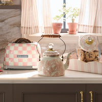 Rosy English Garden 2 Quart Tea Kettle