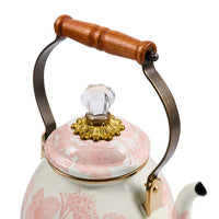 Rosy English Garden 2 Quart Tea Kettle