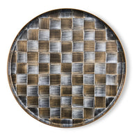 Sophisticheck Round Tray