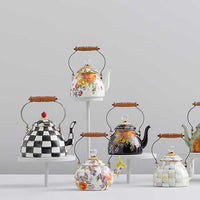 Courtly Check Whistling Tea Kettle